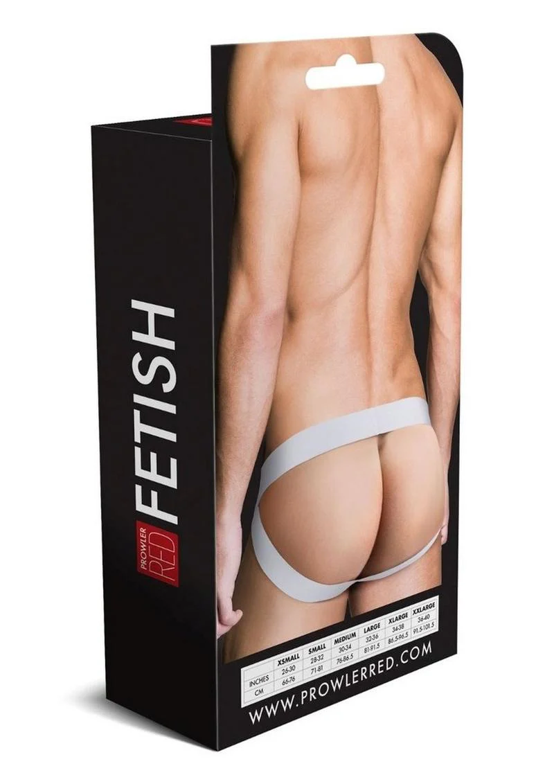 Prowler RED Ass Less Jock Sexy Men’s Exposed Back Jockstrap - Image 19