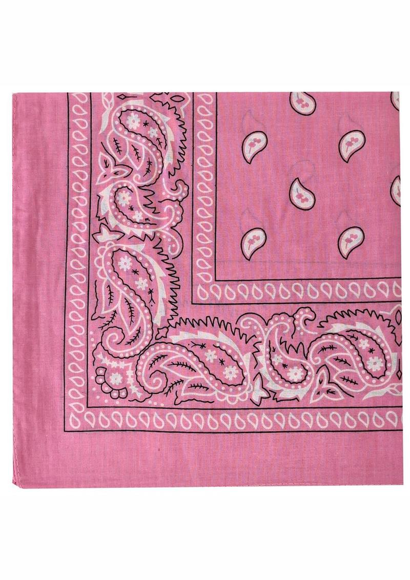 Prowler Red Black Bandana Classic Paisley Design - Image 3