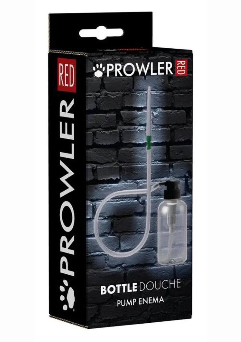 Prowler Red Bottle Douche Pump Enema - Image 2