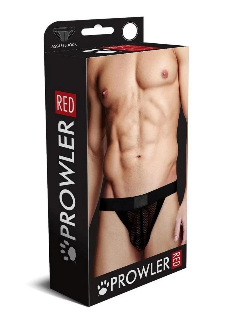 Prowler Red Fishnet Assless Jock - Image 4