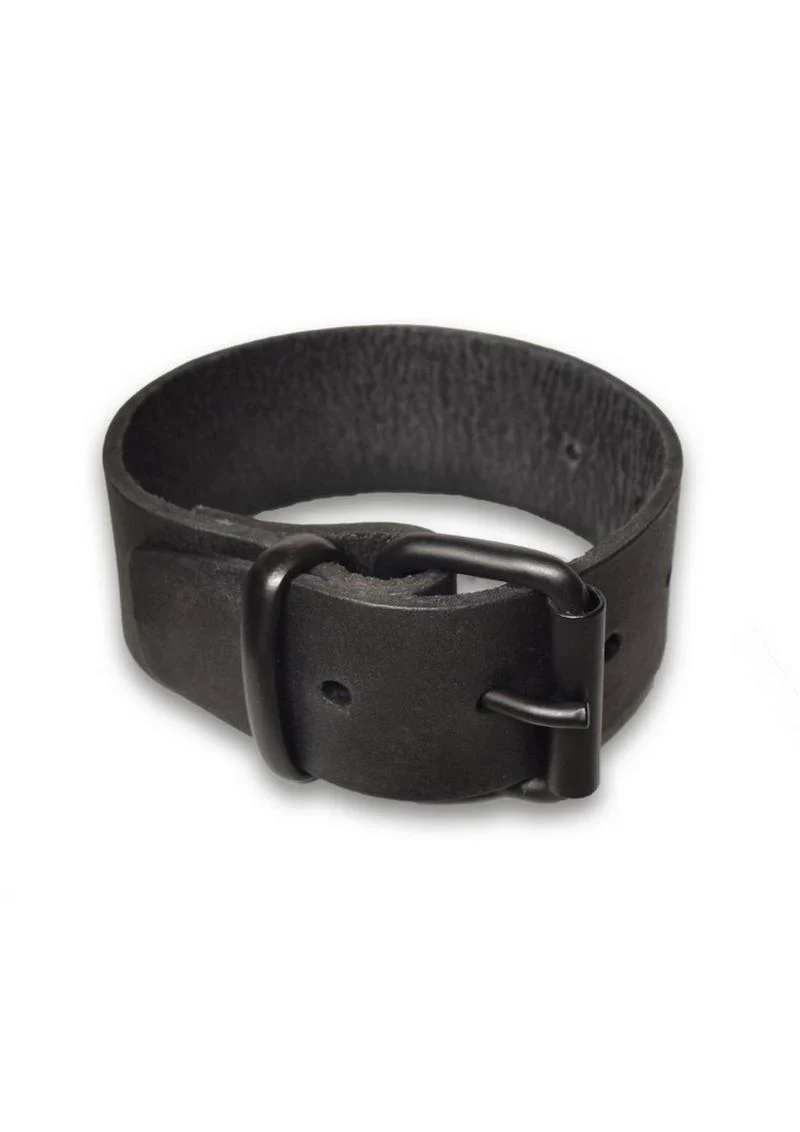 Prowler RED Leather Buckle Bicep Band Adjustable Fetish Arm Strap - Image 4