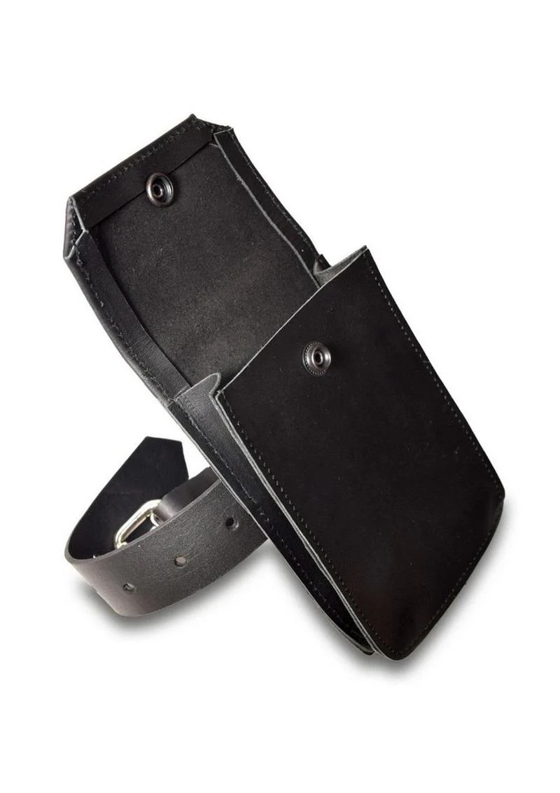 Prowler RED Leather Large Belt Pouch Genuine Leather Fetish Bag - Image 2