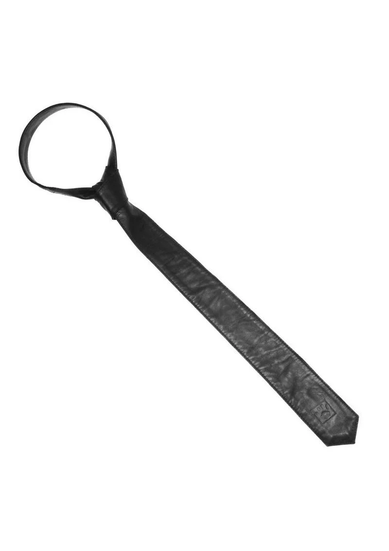 Prowler Red Leather Tie Black Stylish and Durable - Image 2