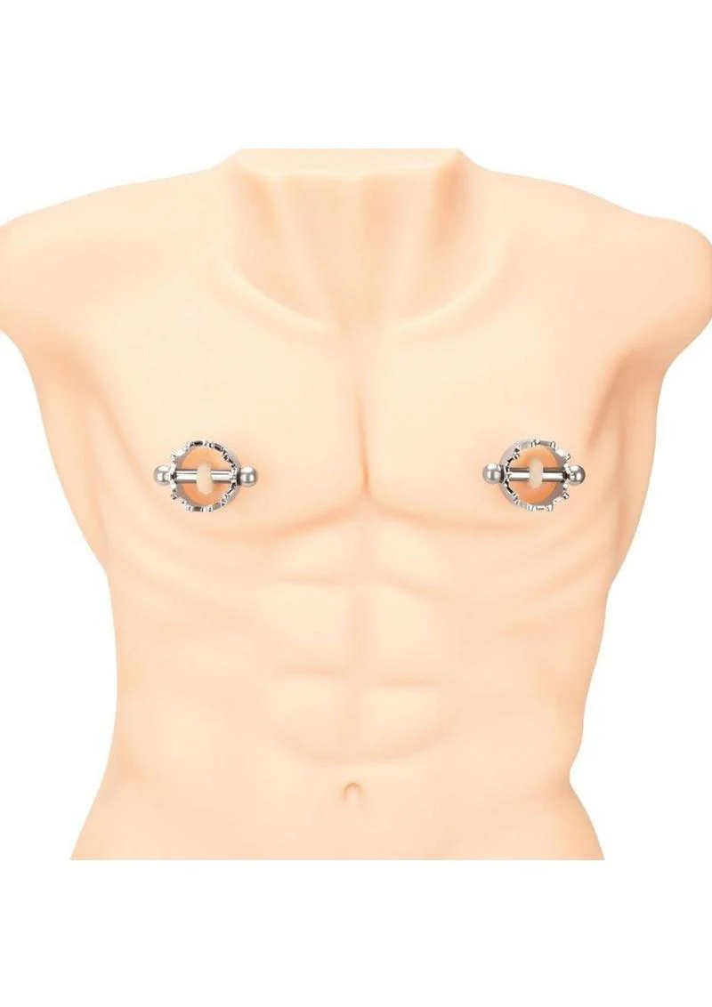 Prowler Red Magnetic Nipple Crown Clamps Fetish Bondage Play - Image 2
