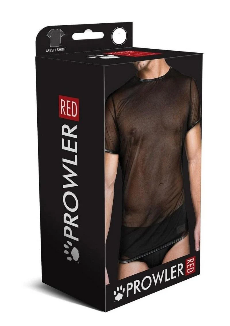 Prowler Red Mesh Shirt Classic Black Sexy And Revealing - Image 7