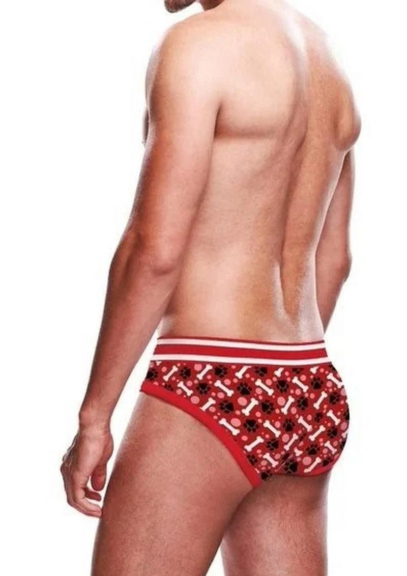 Prowler Red Paw Print Brief Fun And Comfortable Men’s Underwear - Image 2