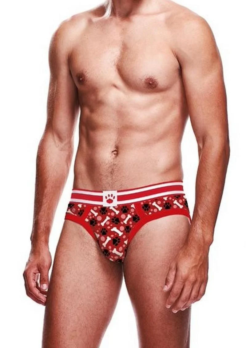 Prowler Red Paw Print Brief Fun And Comfortable Men’s Underwear - Image 5
