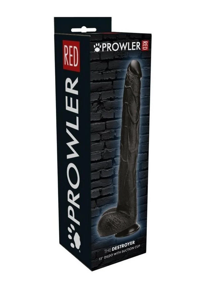 Prowler Red The Destroyer 15 Inch Realistic Dildo with Suction Cup - Image 3