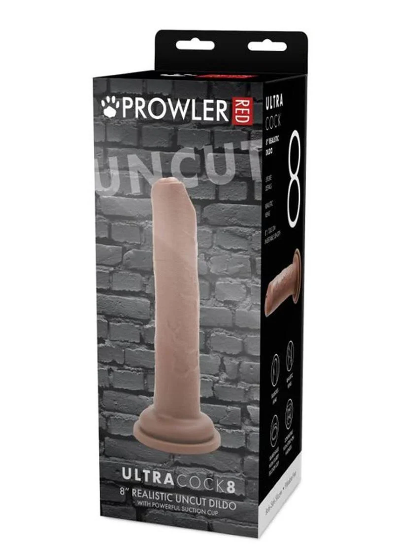 Prowler Red Uncut Ultra Cock Realistic Dildo - Image 4