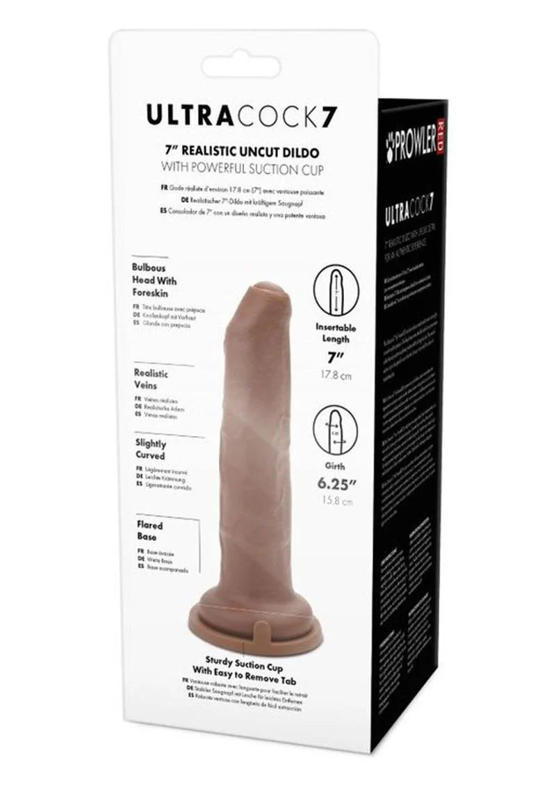 Prowler Red Uncut Ultra Cock Realistic Dildo - Image 9