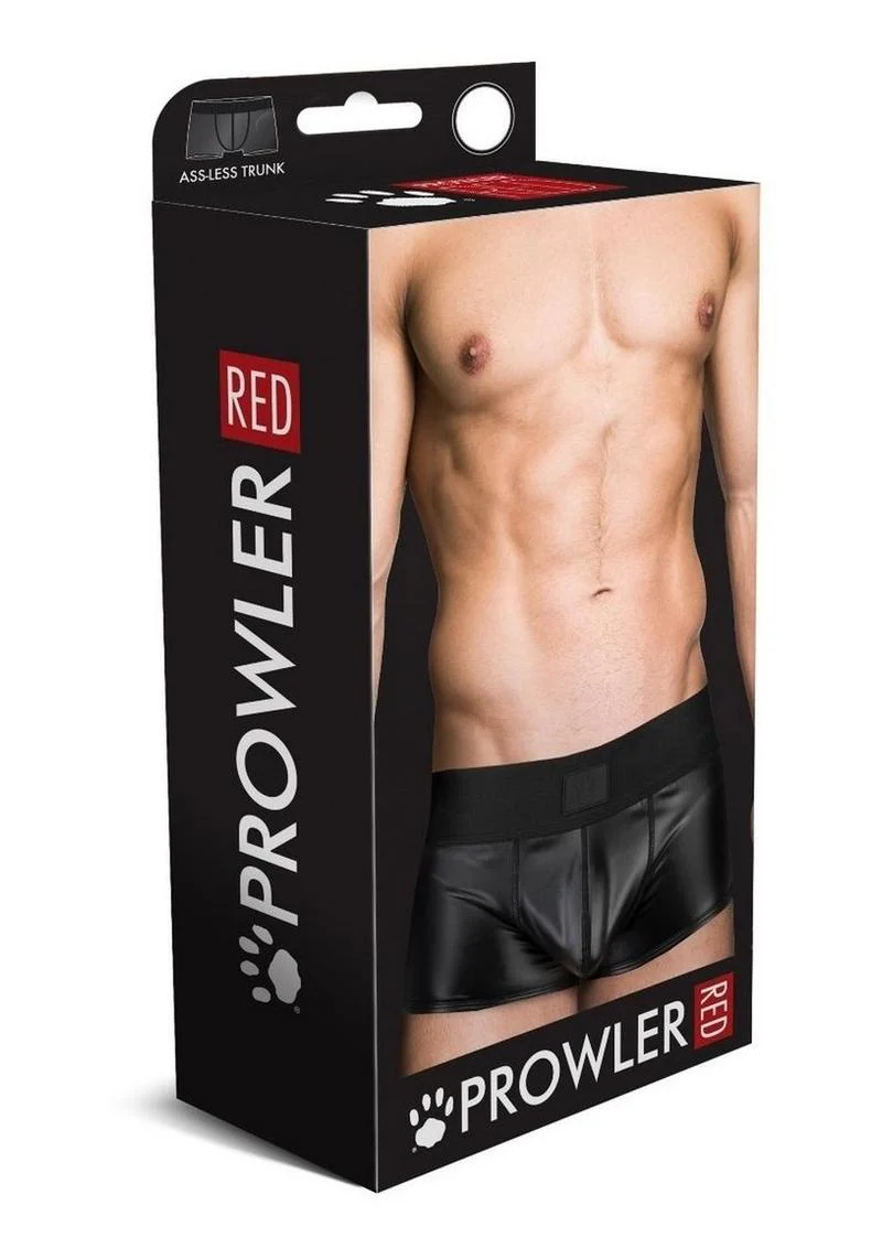 Prowler Red Wetlook Ass-Less Trunk - Image 7