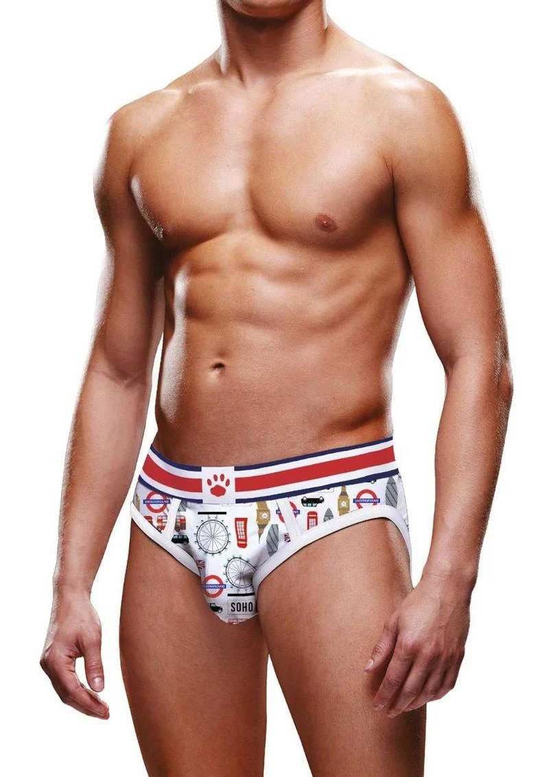 Prowler Soho Brief Small White Sexy London-Themed Underwear - Image 4