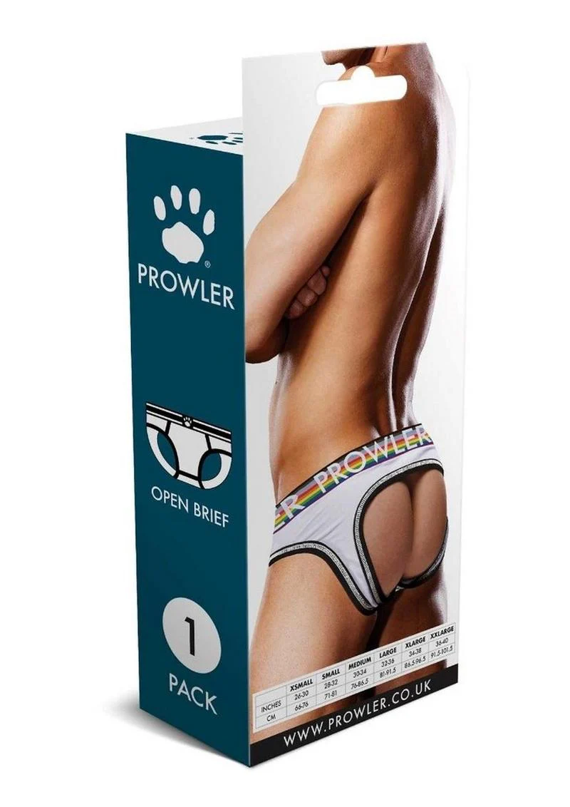 Prowler White Oversized Paw Open Brief - Image 8