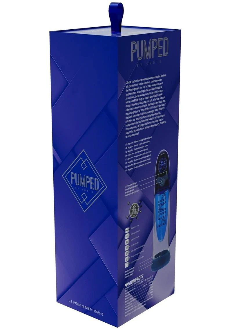 Pumped Aqua Pro Submersible Automatic Rechargeable Penis Pump - Image 4