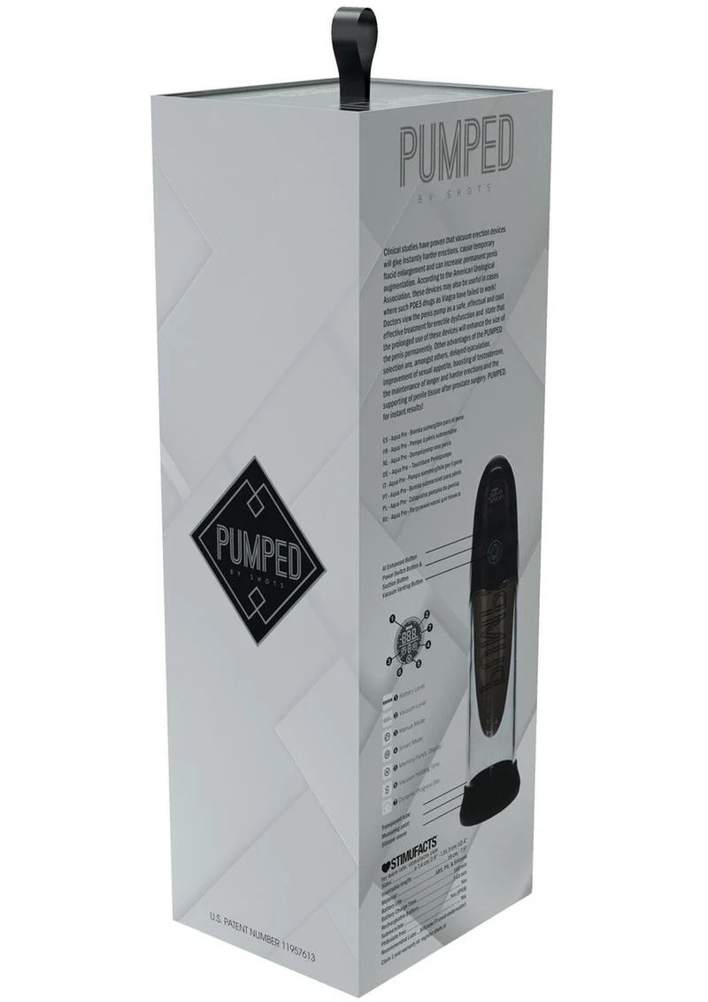 Pumped Aqua Pro Submersible Automatic Rechargeable Penis Pump - Image 6