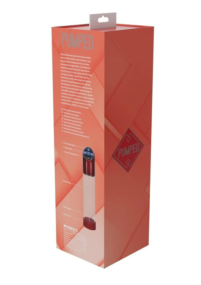 Pumped Automatic Waterproof Rechargeable Silicone Penis Pump - Image 5