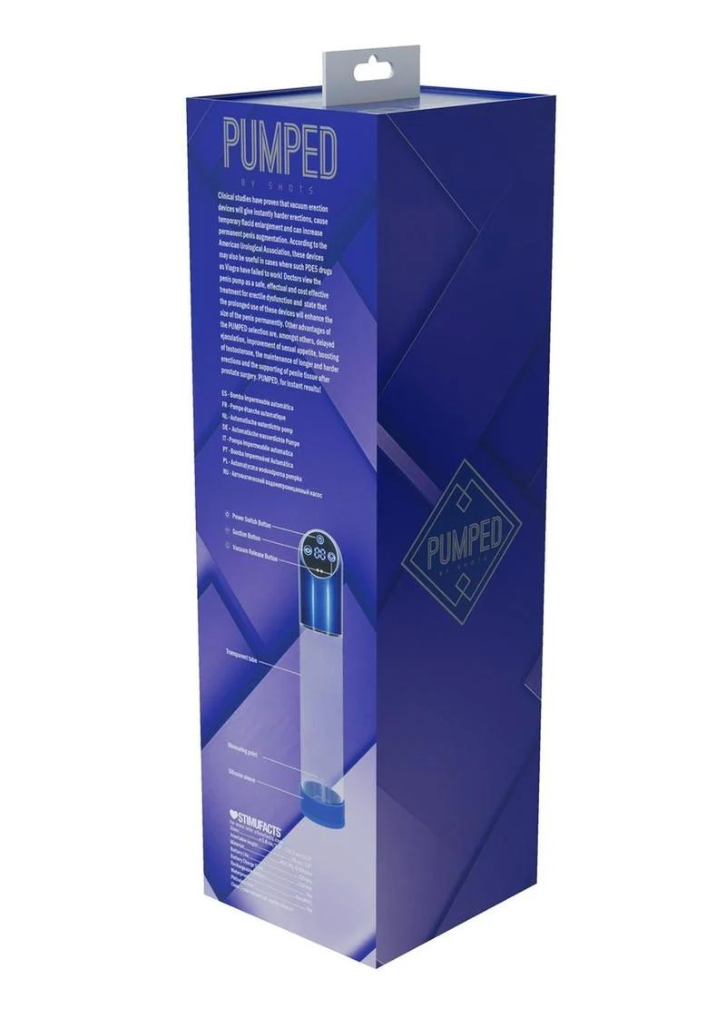 Pumped Automatic Waterproof Rechargeable Silicone Penis Pump - Image 9