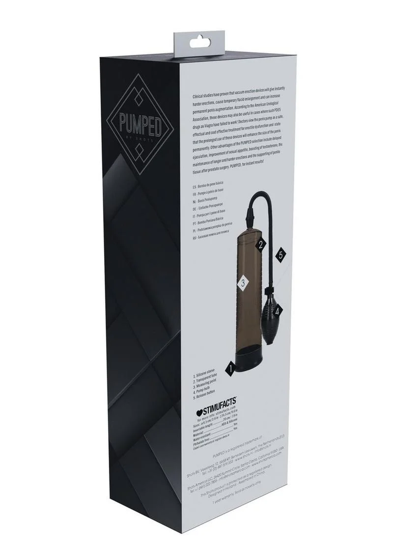 Pumped Basic Pump 1 Water Resistant Silicone Penis Pump - Image 6