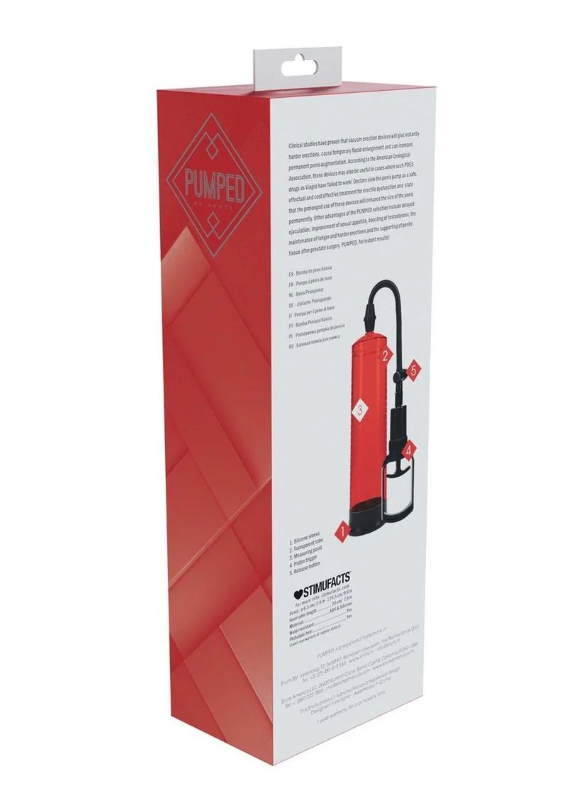 Pumped Basic Resistant Silicone Penis Pump - Image 6
