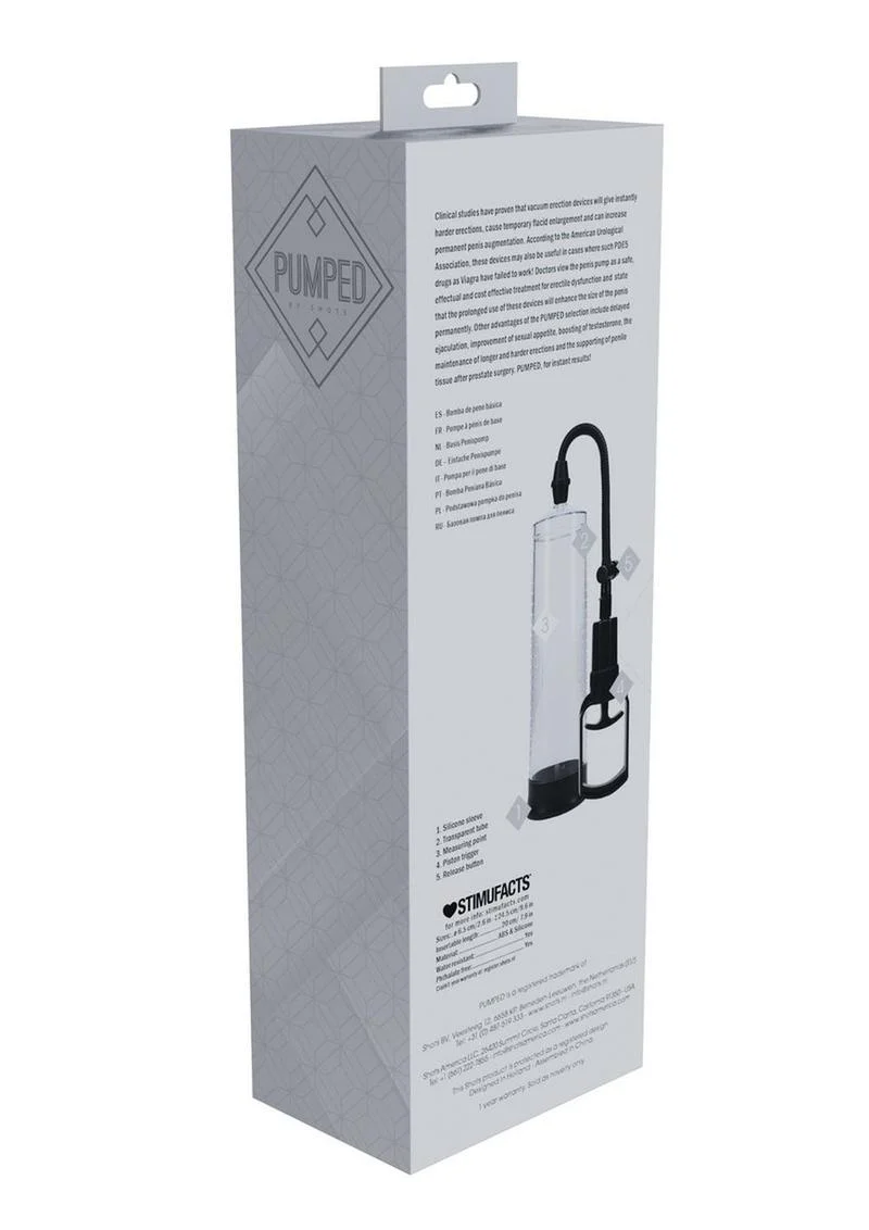 Pumped Basic Water Resistant Silicone Penis Pump - Image 5