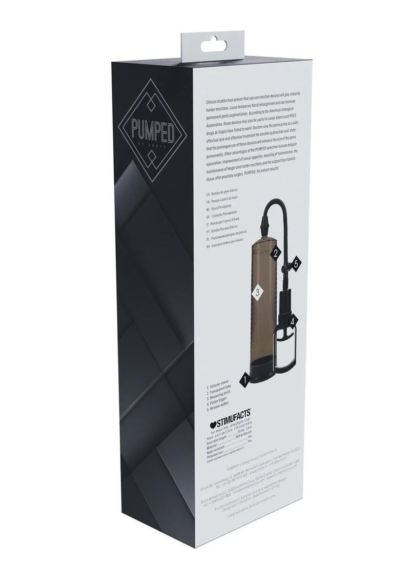 Pumped Basic Water Resistant Silicone Penis Pump - Image 7