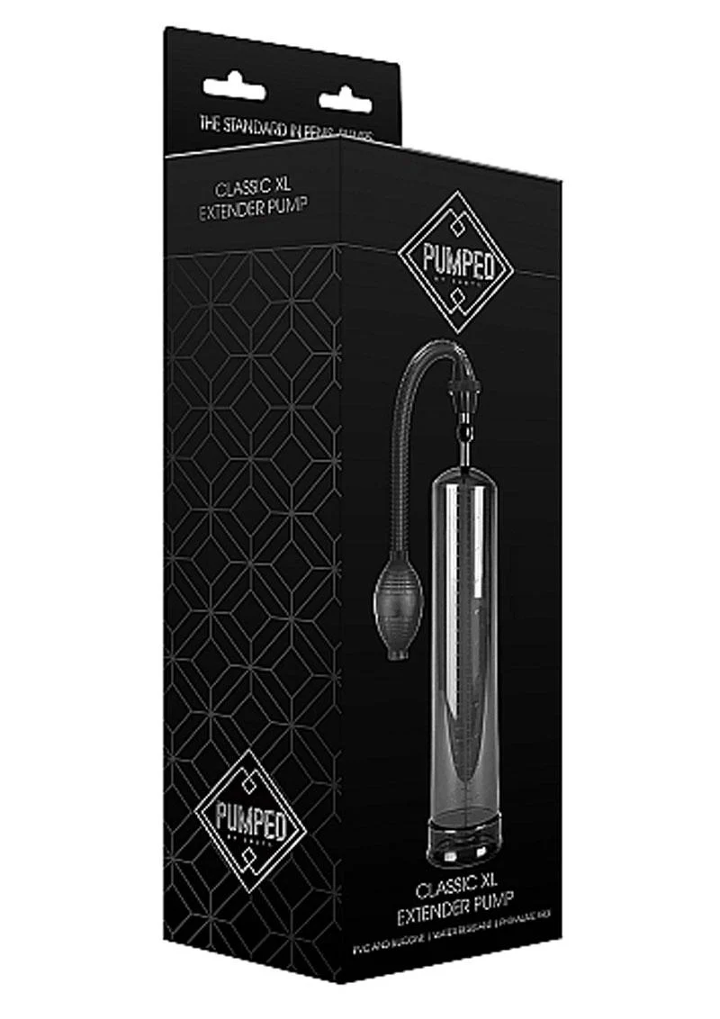 Pumped by Shots Clear Extra Large and Effective Classic XL Extender Penis Pump - Image 4