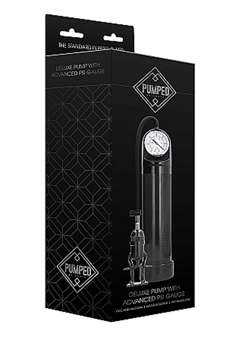 Pumped by Shots Deluxe Penis Pump with Advanced PSI Gauge - Image 3