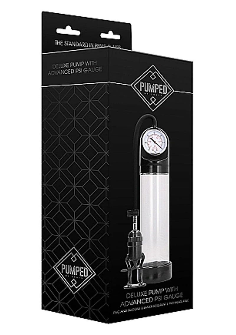 Pumped by Shots Deluxe Penis Pump with Advanced PSI Gauge - Image 4