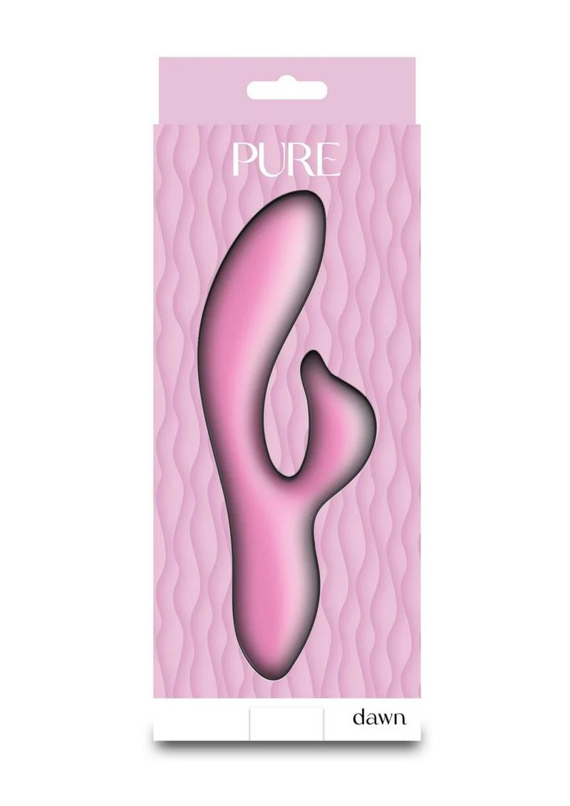 Pure Dawn Rechargeable Dual Stimulation Rabbit Vibrator - Image 3