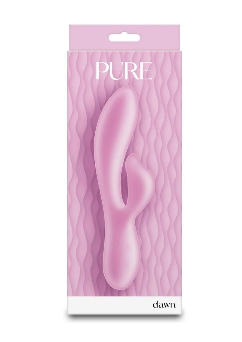 Pure Dawn Rechargeable Dual Stimulation Rabbit Vibrator - Image 4