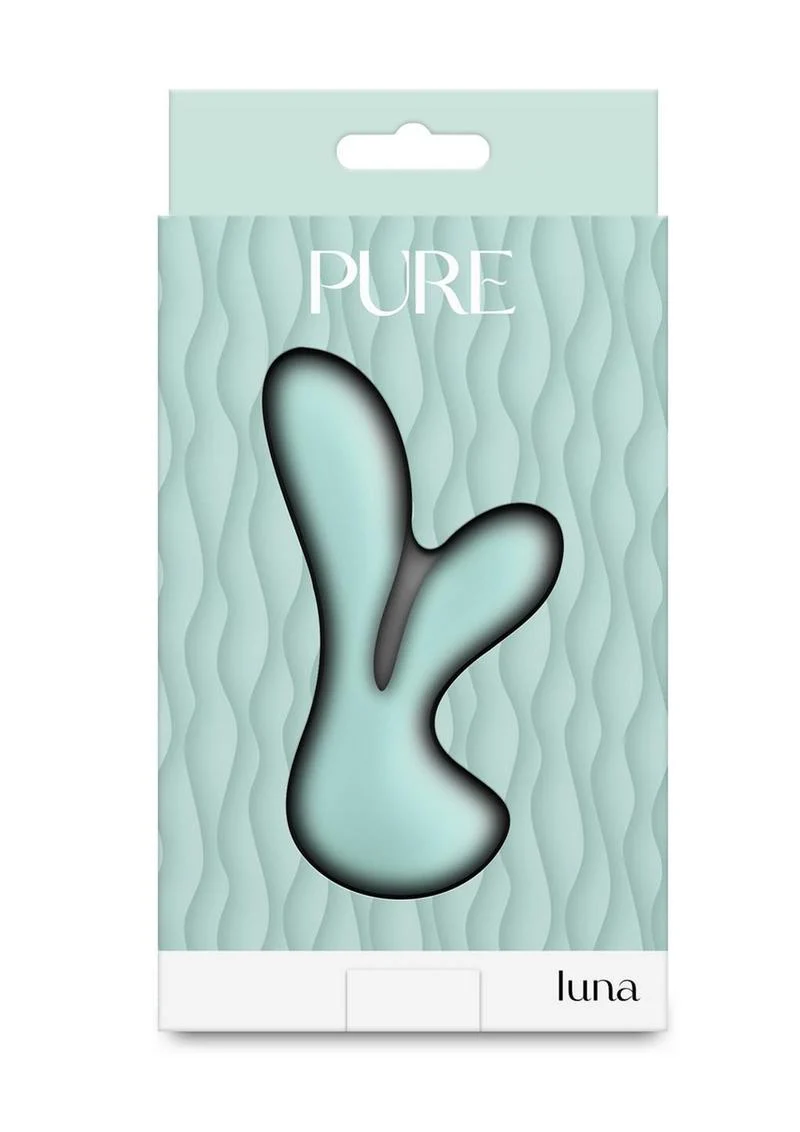 Pure Luna Rechargeable Silicone Rabbit Vibrator - Image 3