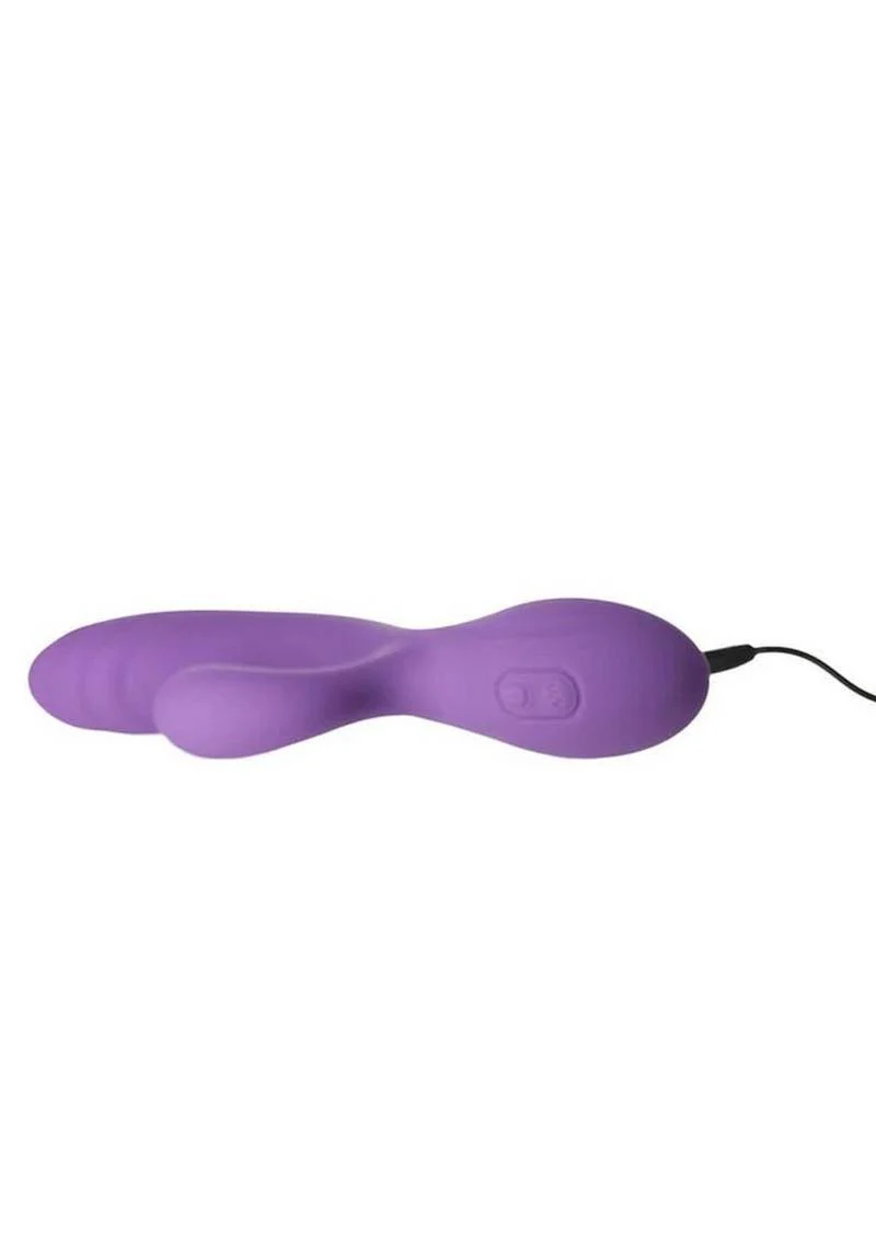 Purple Vibe Silicone Dual Vibrating Massager - Image 3