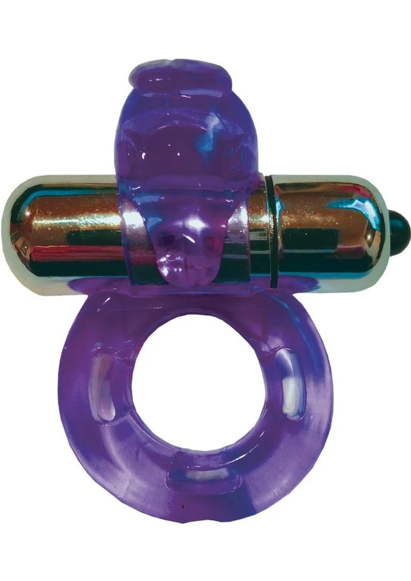 Purrfect Pets Buzz Bunny Vibrating Ring With Comfortable Fit - Image 3