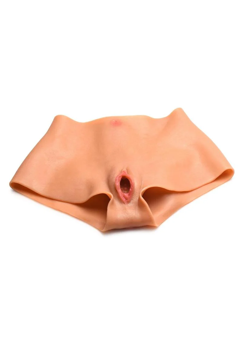 Pussy Panties Silicone Wearable Vagina & Ass Panties - Image 3