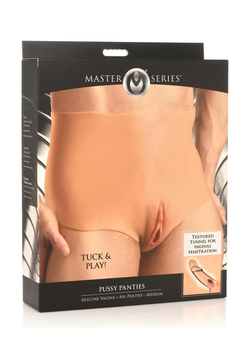 Pussy Panties Silicone Wearable Vagina & Ass Panties - Image 5