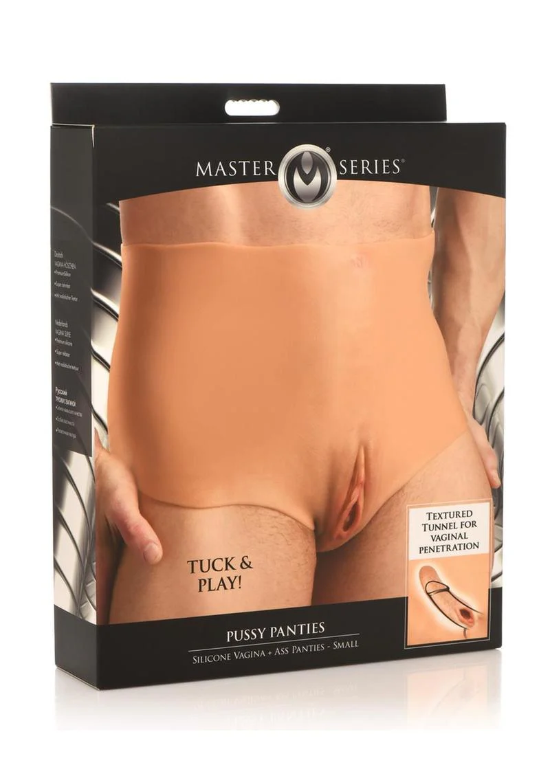 Pussy Panties Silicone Wearable Vagina & Ass Panties - Image 6