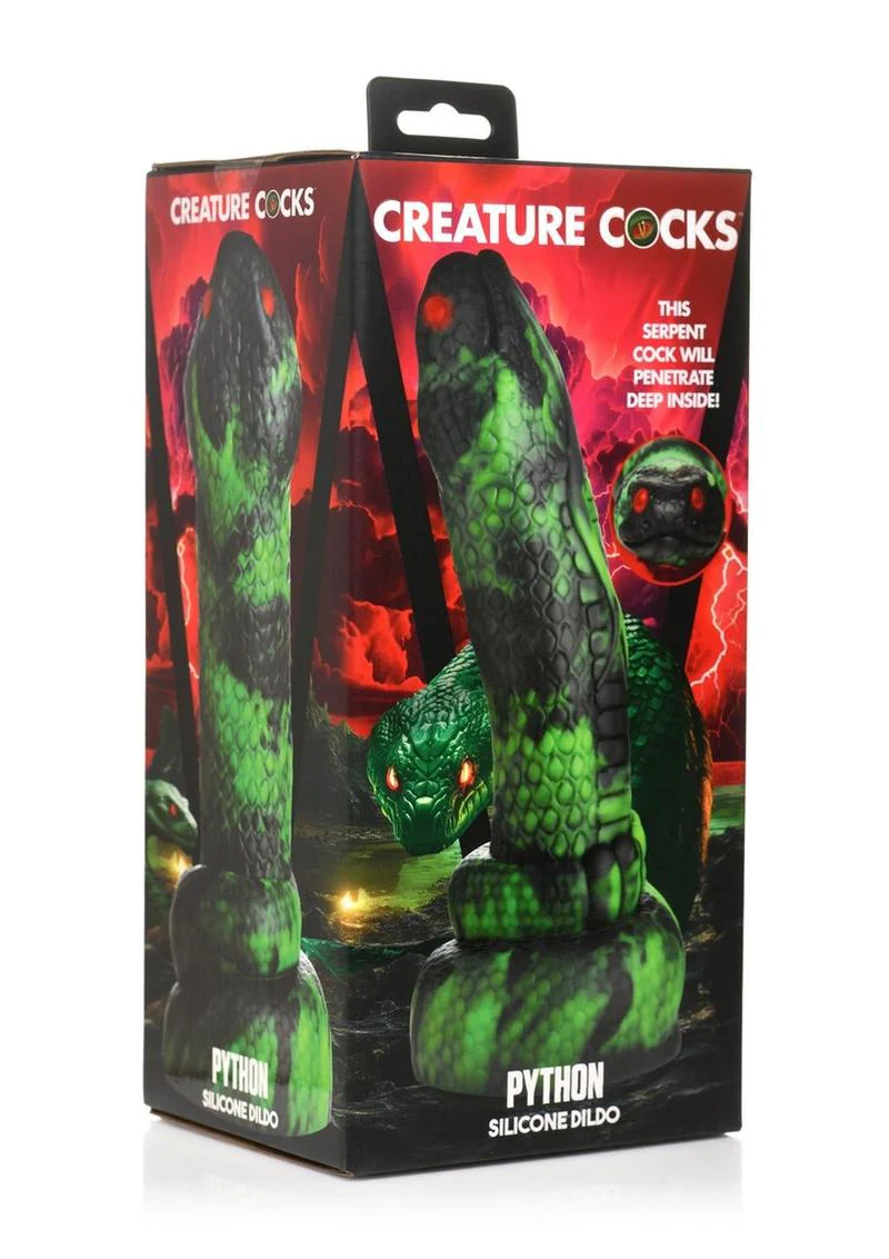 Python Silicone Dildo  Serpent Design - Image 2