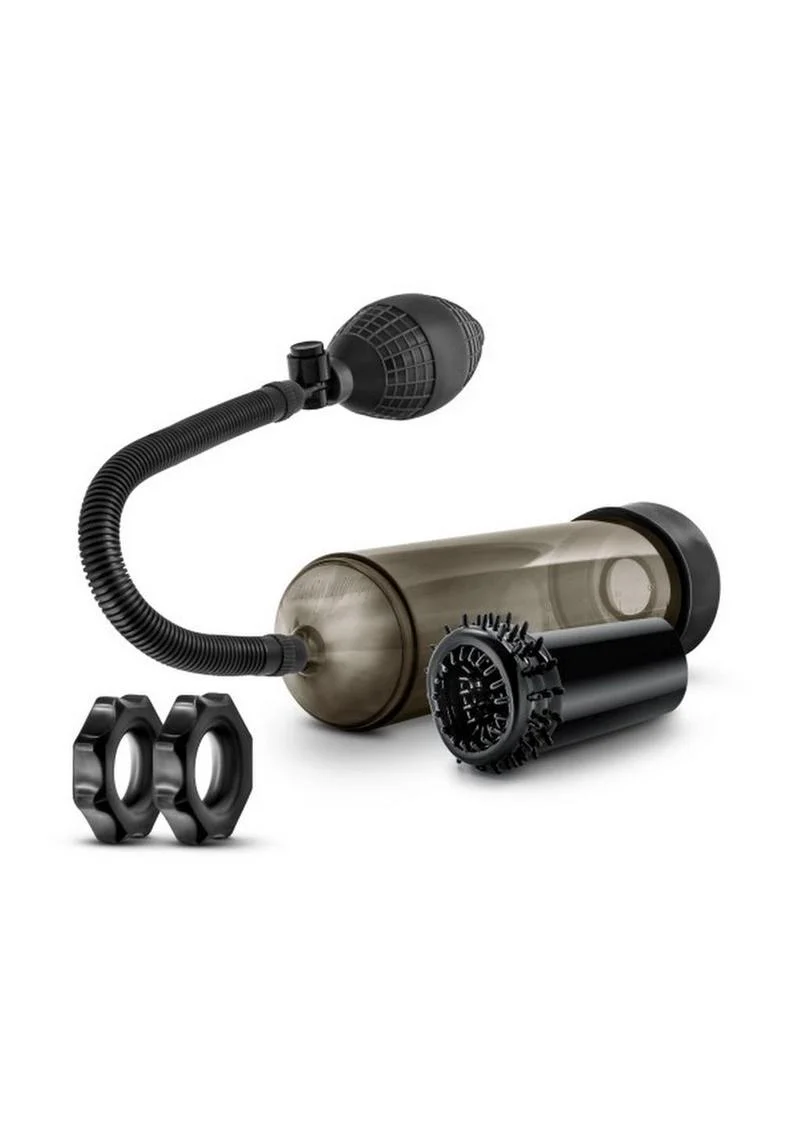 Quickie Kit Thick Cock Performance Penis Pump Set in Black - Image 2
