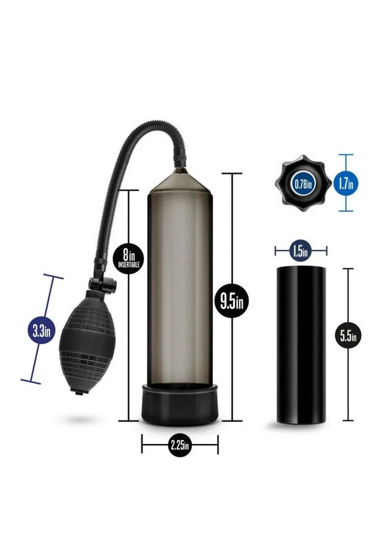 Quickie Kit Thick Cock Performance Penis Pump Set in Black - Image 3