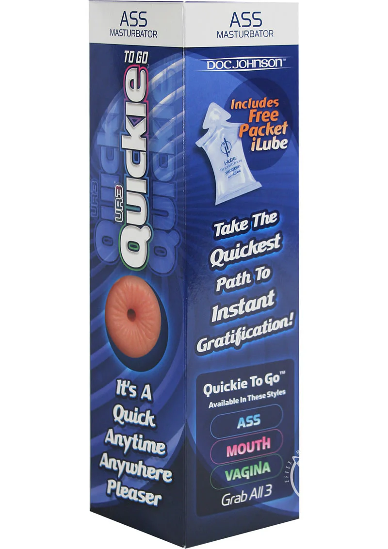 Quickie To Go UltraSkyn Ass Masturbator Vanilla - Image 4
