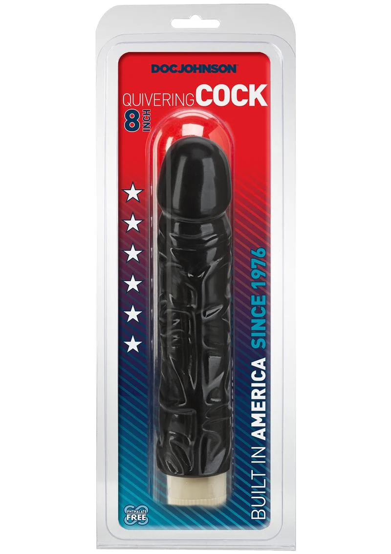 Quivering Cock Vibrating Dildo Vanilla by Doc Johnson - Image 4
