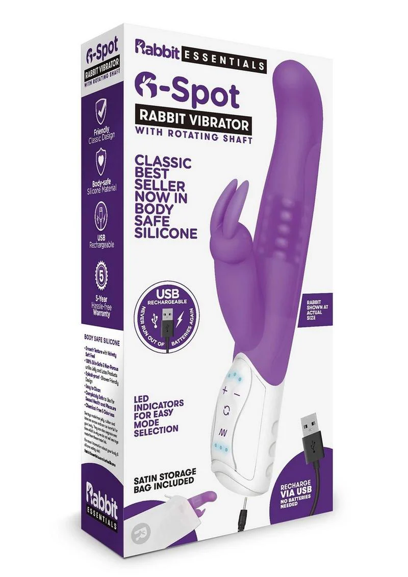 Rabbit Essentials Rechargeable G-Spot Vibrator - Image 7