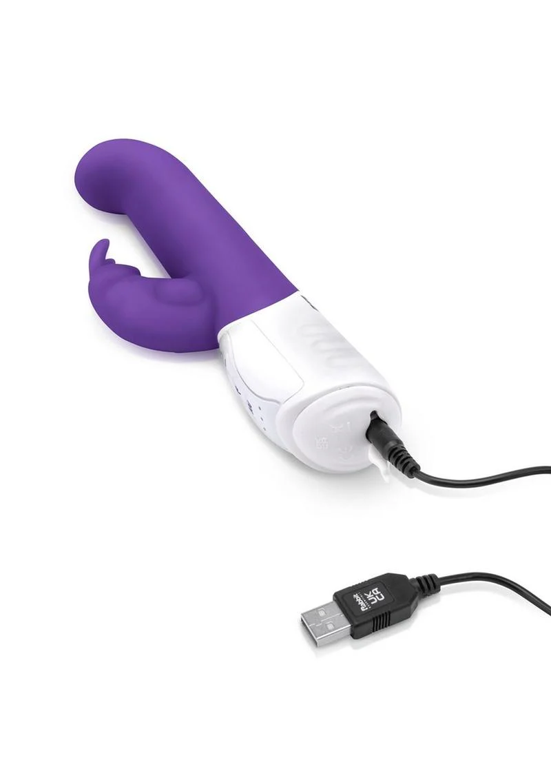 Rabbit Essentials Silicone Come Hither Rabbit Vibrator - Image 4