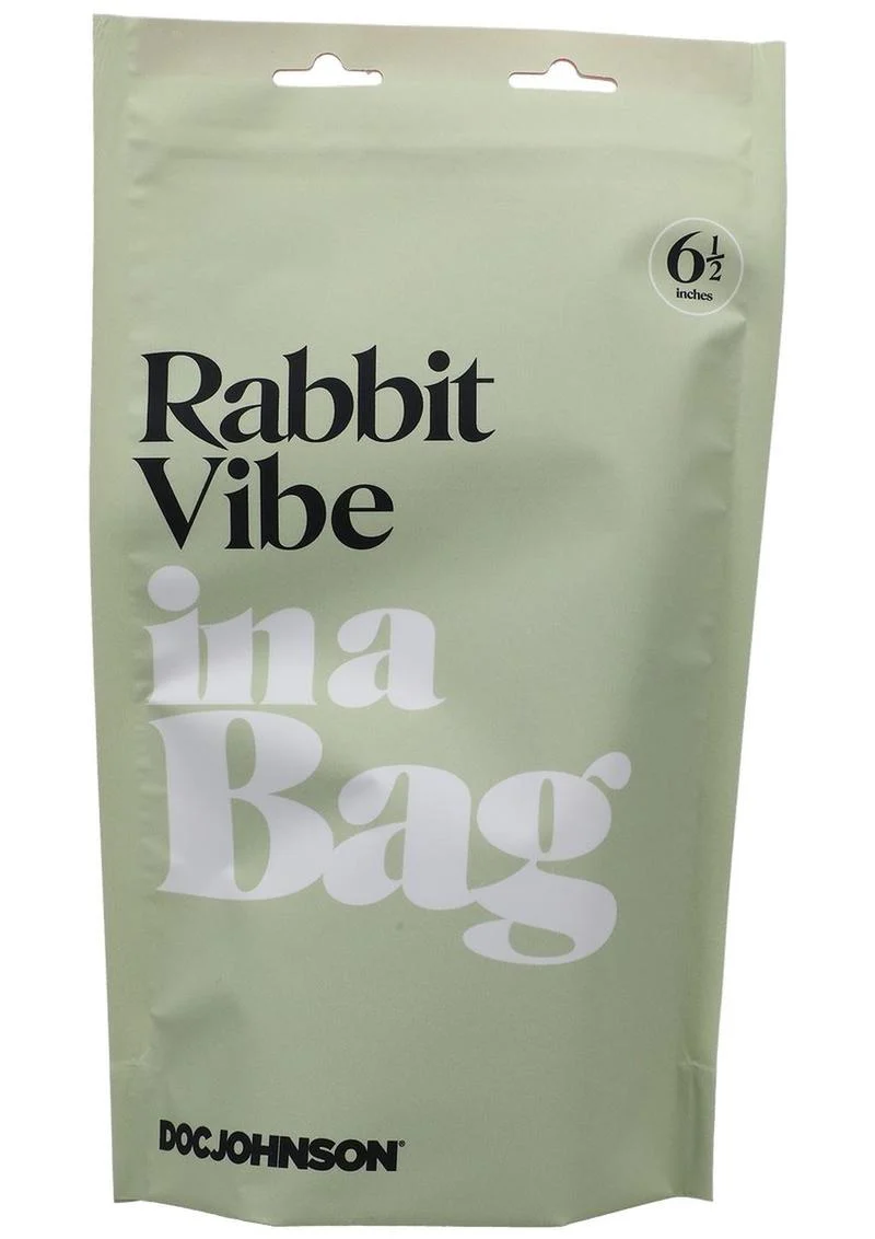 Rabbit Vibe in a Bag Silicone Rabbit Vibrator - Image 4