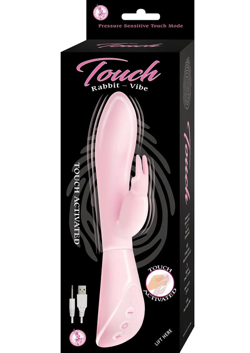 Rabbit Vibe Pressure Rechargeable Sensitive Touch Activated - Image 3