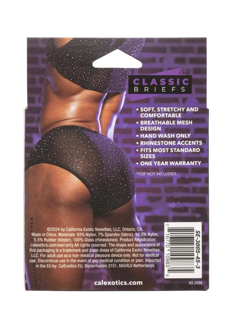 Radiance Classic Briefs Sparkling Rhinestone - Image 3