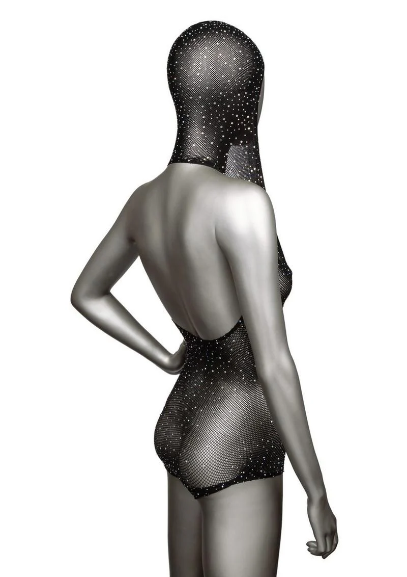 Radiance Hooded Deep V Bodysuit - Image 4