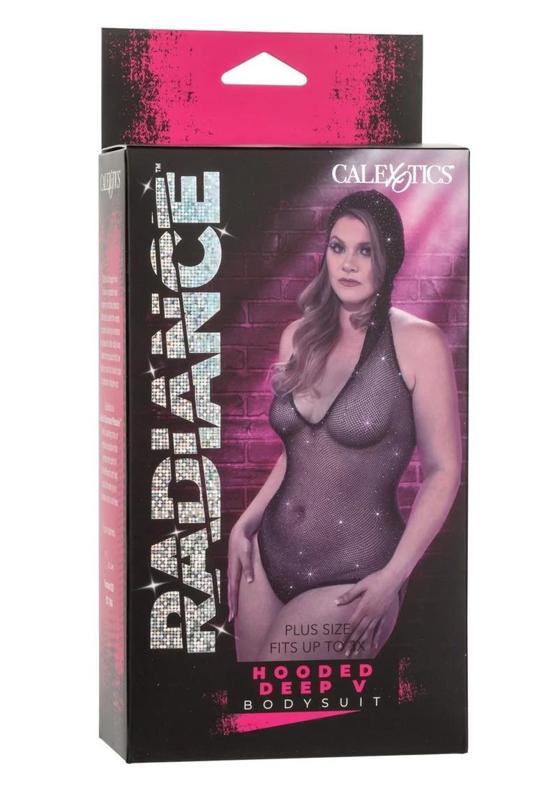 Radiance Hooded Deep V Bodysuit - Image 5