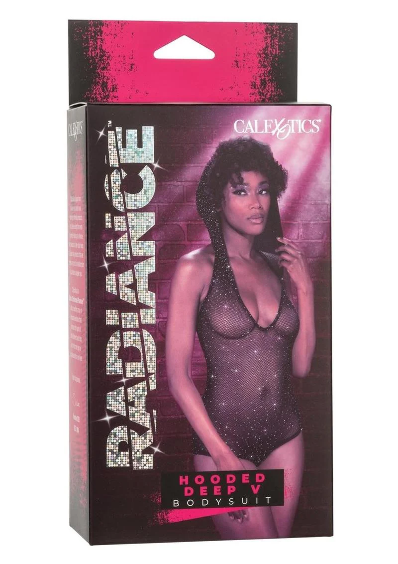 Radiance Hooded Deep V Bodysuit - Image 6