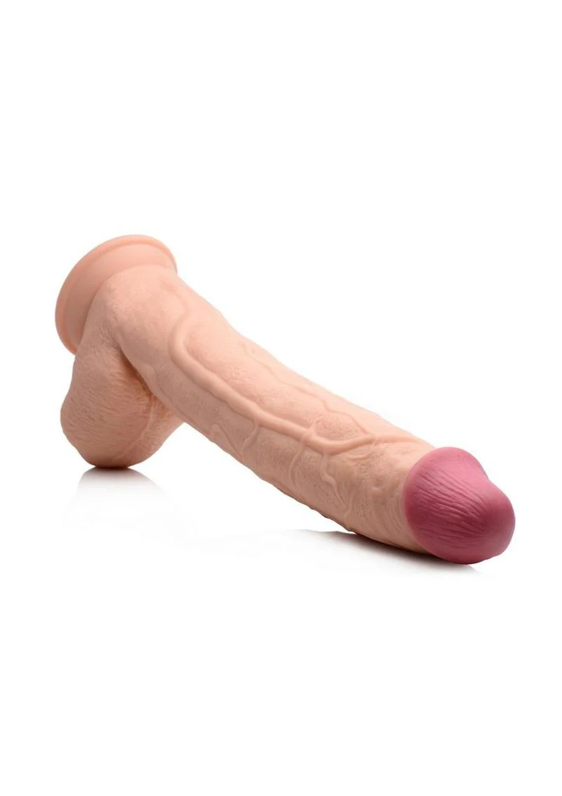 Raging Rhino Veiny Dildo Realistic Vanilla Design - Image 4